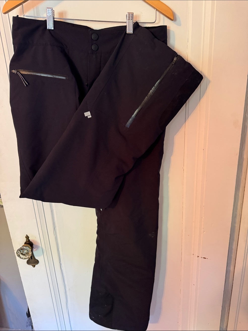 Women’s Black Waterproof Ski Pants